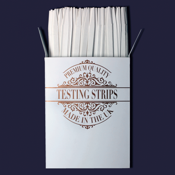 Pointed Testing Strips